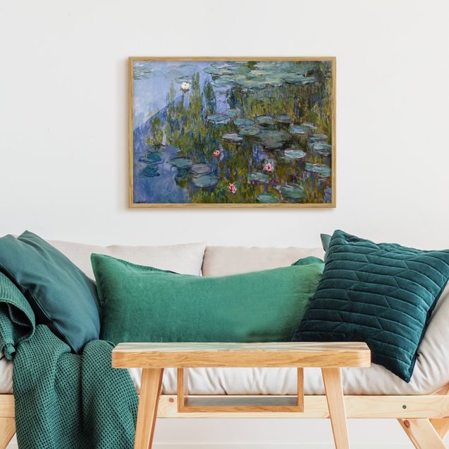 Obrazy w ramie artystyczne Claude Monet - Lilie wodne (Nympheas)