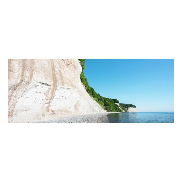 Obrazy na szkle plaża Klify kredowe na wyspie Rugii
