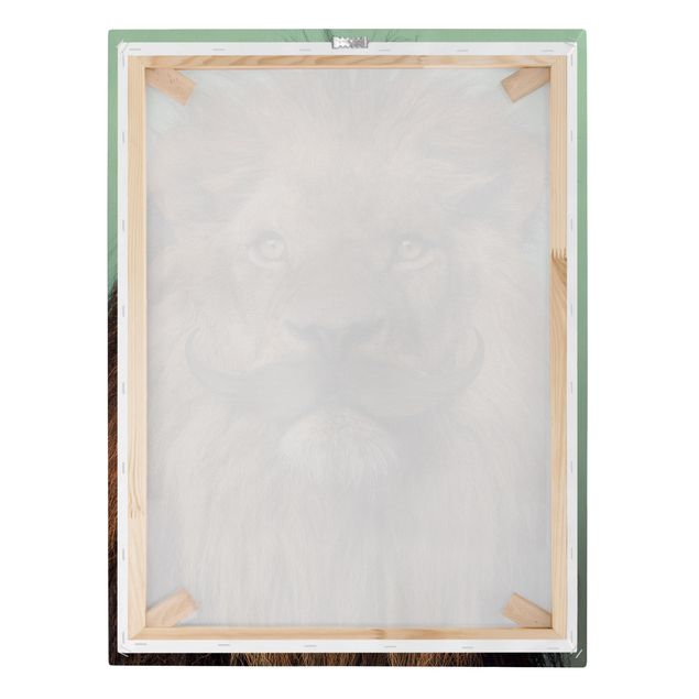 Obraz lwa na płótnie Lew z brodą