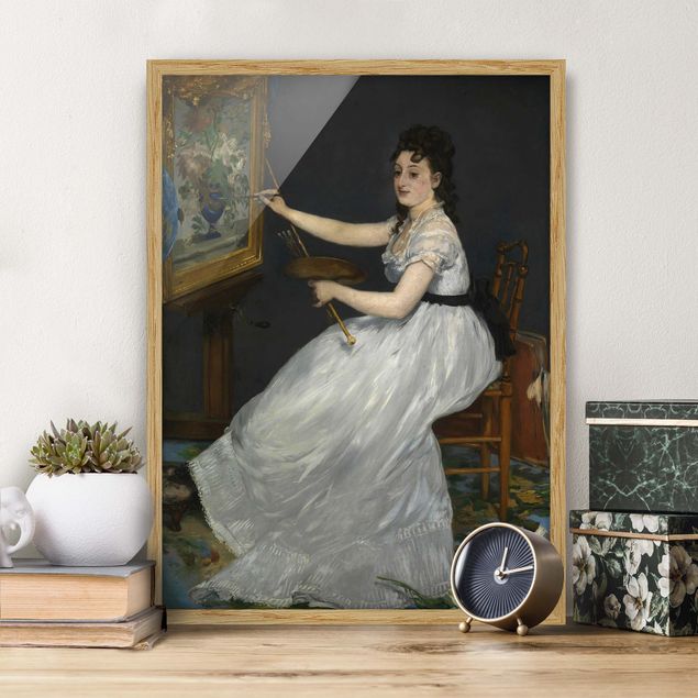 Obrazy impresjonistyczne Edouard Manet - Eva Gonzalès
