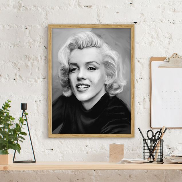 Obrazy w ramie do korytarzu Marilyn prywatnie