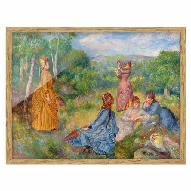 Obrazy w ramie krajobraz Auguste Renoir - Gra w bule