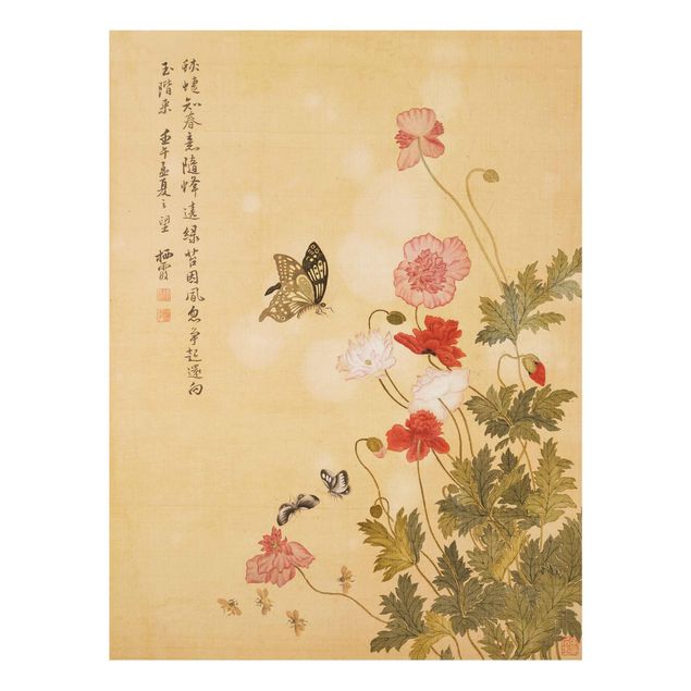 Obrazy motyl Yuanyu Ma - Maki i motyle