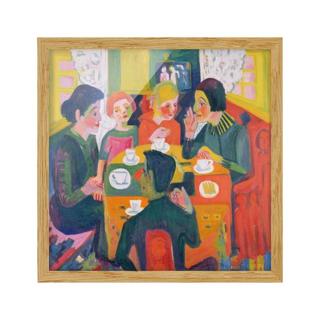 Obrazy w ramie do korytarzu Ernst Ludwig Kirchner - Stolik kawowy