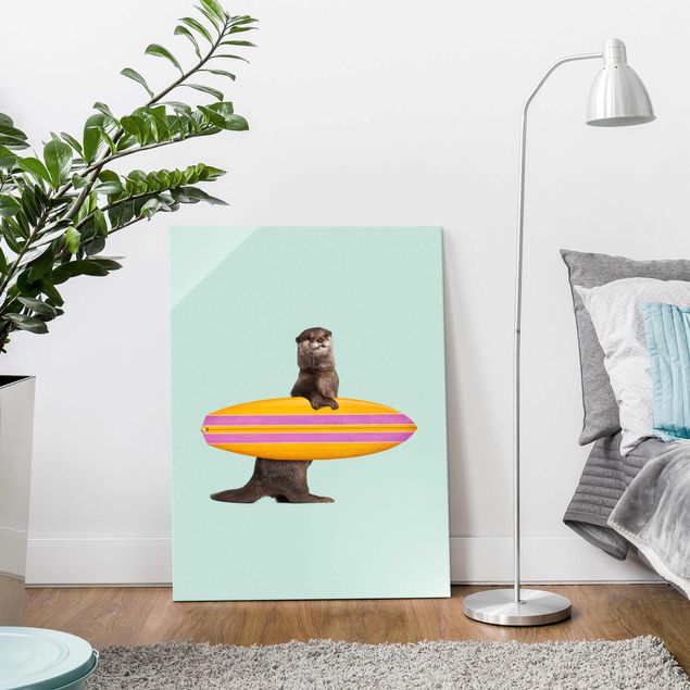 Pokój dziecięcy Otter z deską surfingową