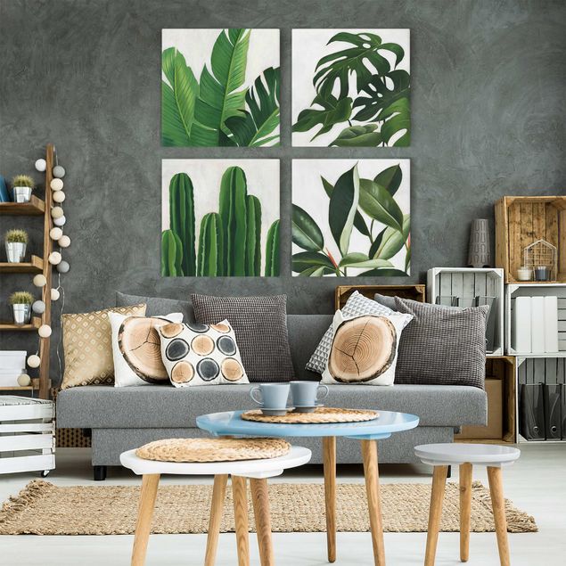 Obrazy nowoczesne Favourite Plants Tropical Set I