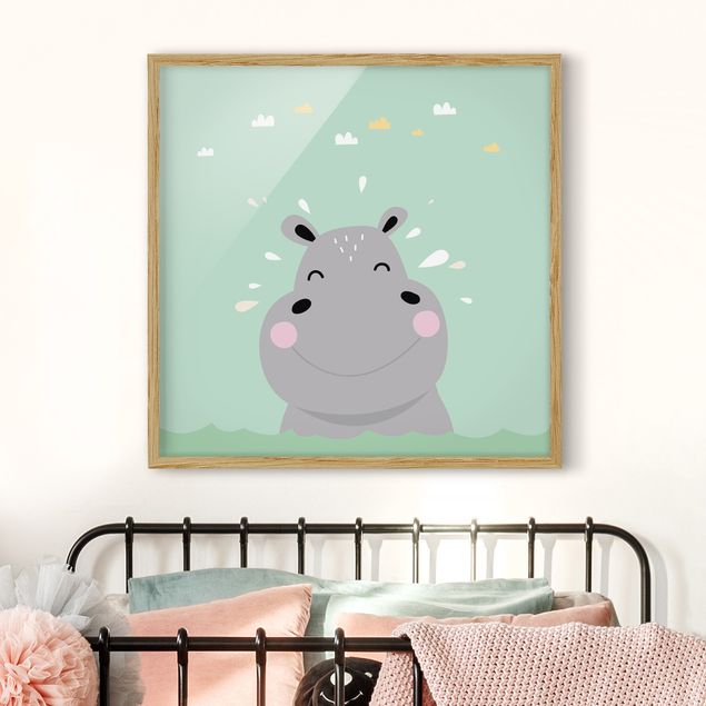 Pokój dziecięcy Szczęśliwy hipopotam