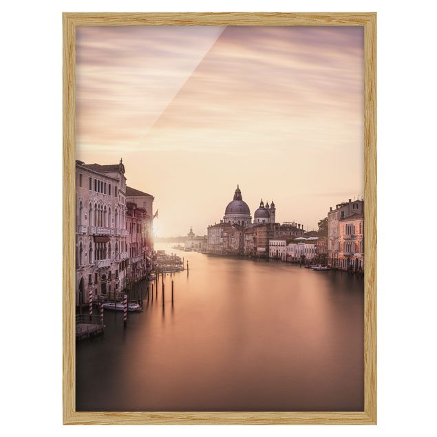Obrazy w ramie do łazienki Atmosfera wieczoru w Wenecji
