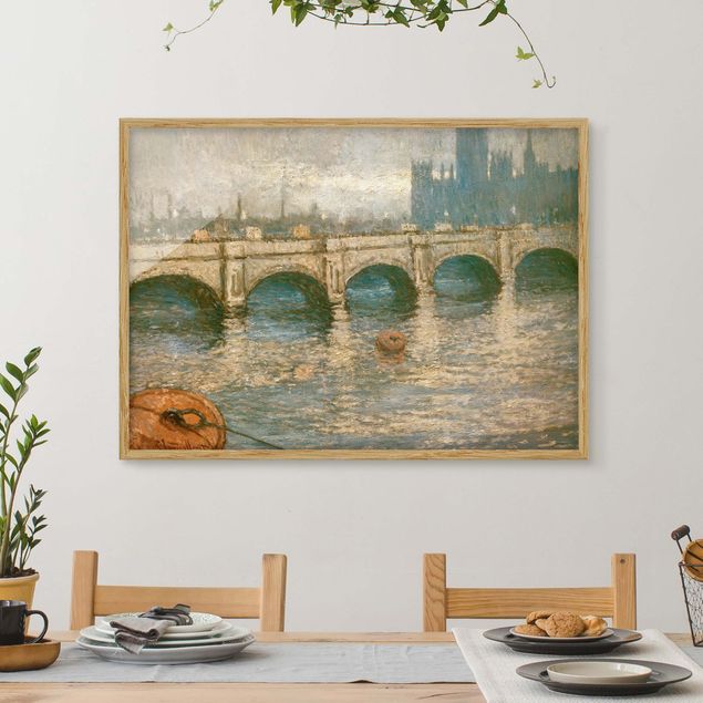 Obrazy impresjonizm Claude Monet - Most na Tamizie