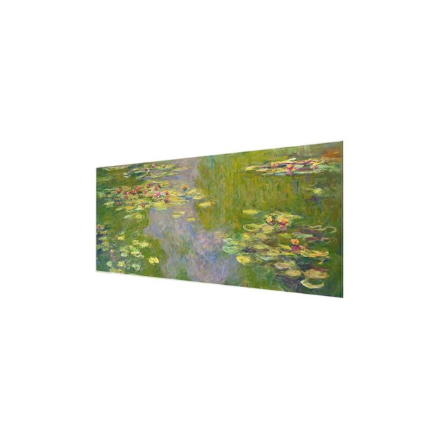 Obrazy na szkle artyści Claude Monet - Zielone lilie wodne