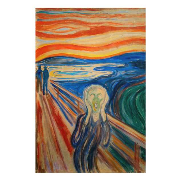 Abstrakcja obraz Edvard Munch - Krzyk