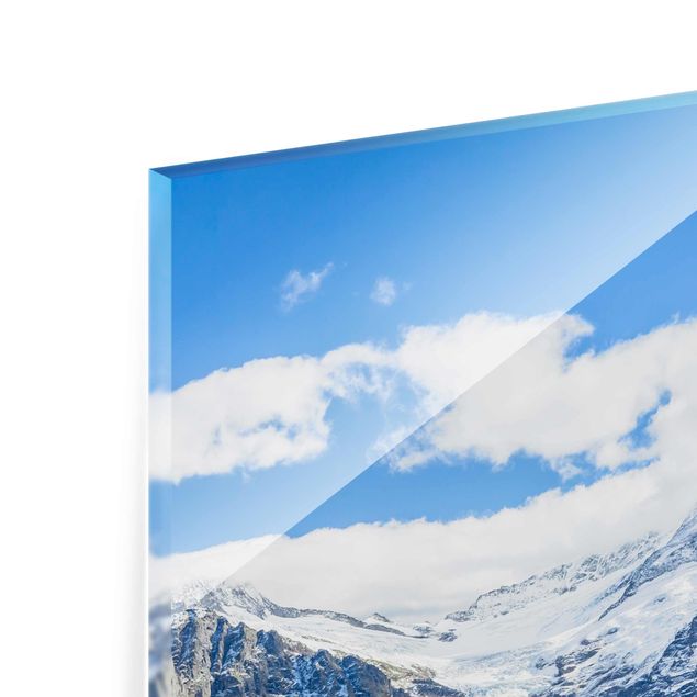 Obrazy do salonu nowoczesne Szwajcarska panorama alpejska