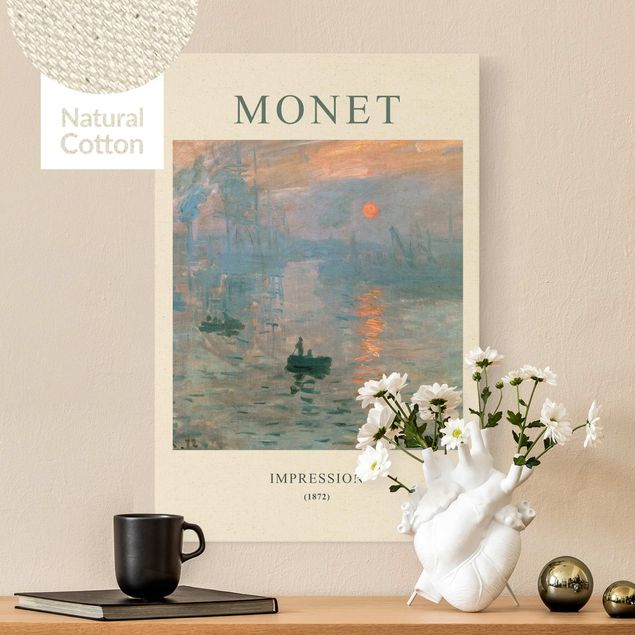 Obrazy do salonu nowoczesne Claude Monet - Impresja - edycja muzealna