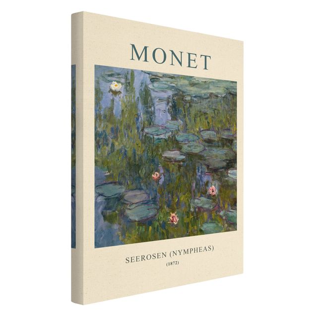 Obrazy z motywem kwiatowym Claude Monet - Lilie wodne (Nympheas) - edycja muzealna