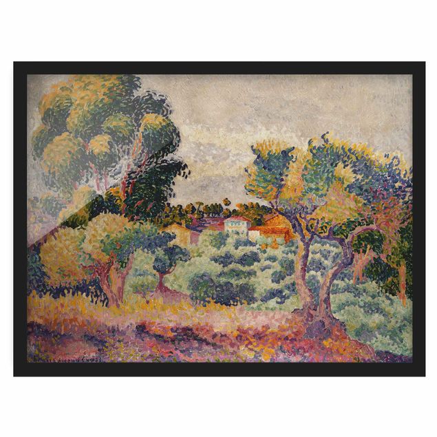 Obrazy w ramie do korytarzu Henri Edmond Cross - Eukaliptus i Gaj Oliwny