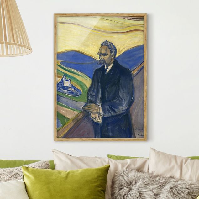 Dekoracja do kuchni Edvard Munch - Portret Nietzschego