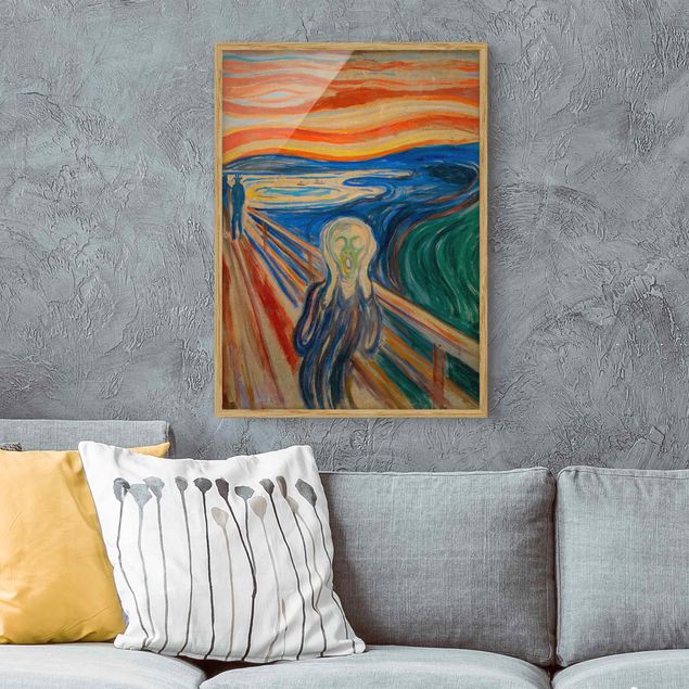 Obrazy ekspresjonizm Edvard Munch - Krzyk