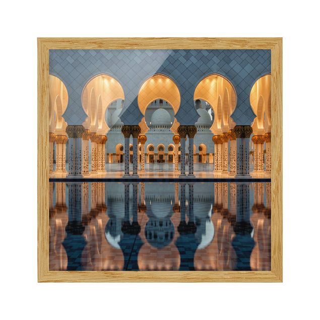 Nowoczesne obrazy do salonu Refleksje w meczecie