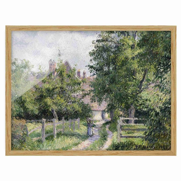 Obrazy w ramie krajobraz Camille Pissarro - Saint-Martin