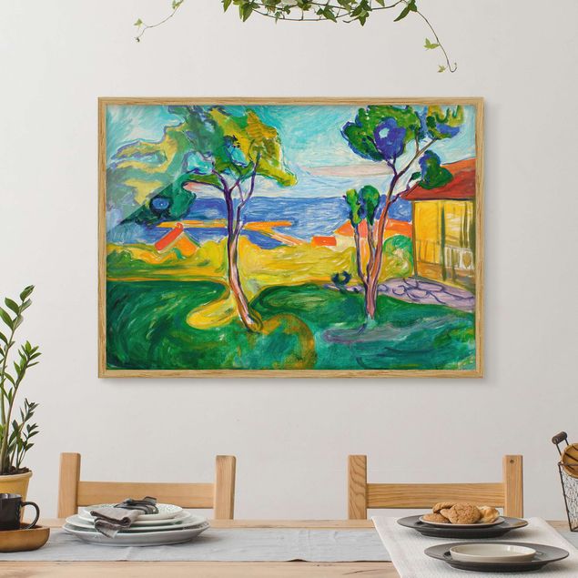 Dekoracja do kuchni Edvard Munch - Ogród