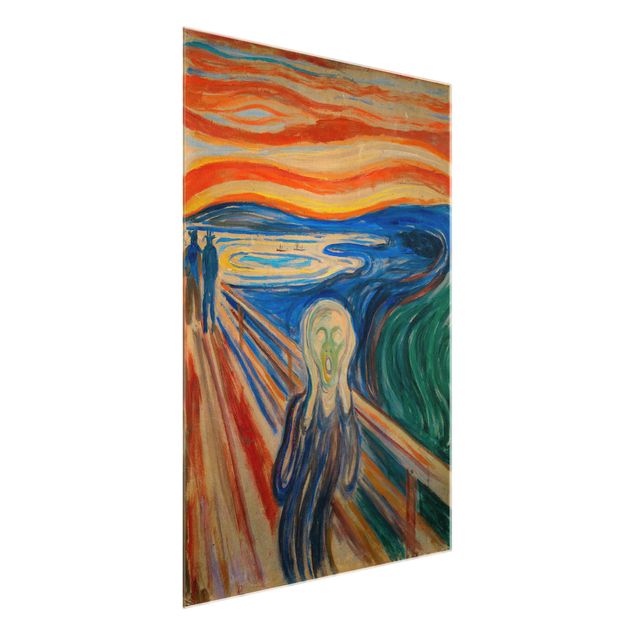 Obrazy na szkle portret Edvard Munch - Krzyk