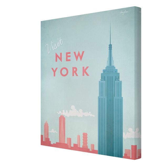 Obrazy retro Plakat podróżniczy - Nowy Jork