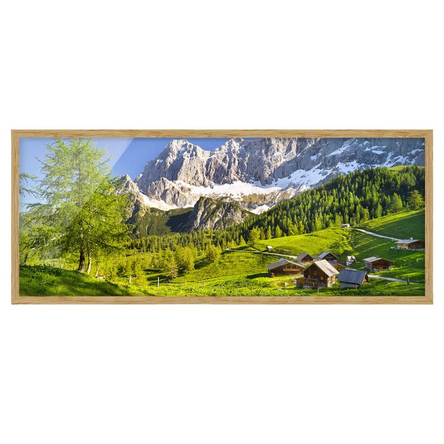 Obrazy w ramie do łazienki Styria Alpejska łąka