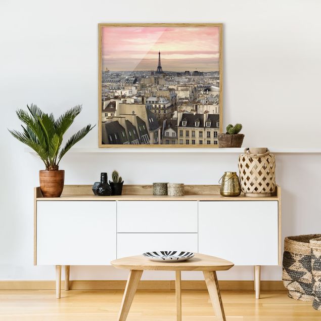 Obrazy w ramie do korytarzu Paryż z bliska i osobiście