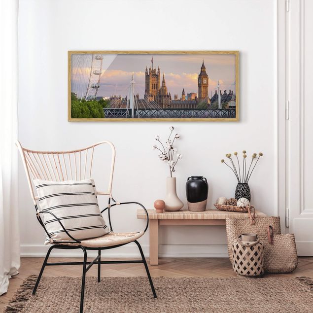 Obrazy w ramie do korytarzu Pałac Westminsterski w Londynie