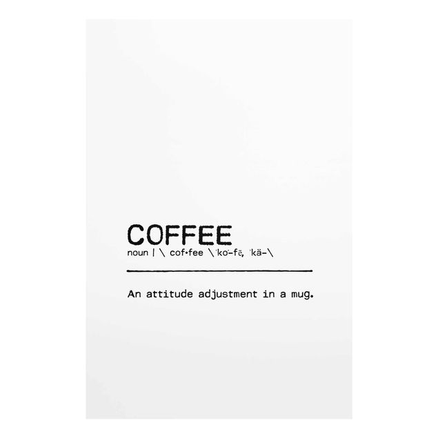 Obrazy nowoczesny Definicja Postawa wobec kawy