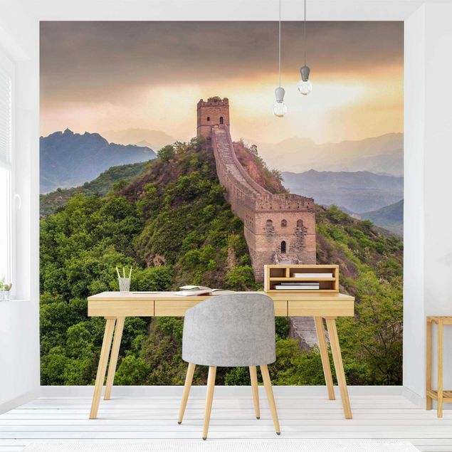 Fototapeta góry Niekończący się Mur Chiński