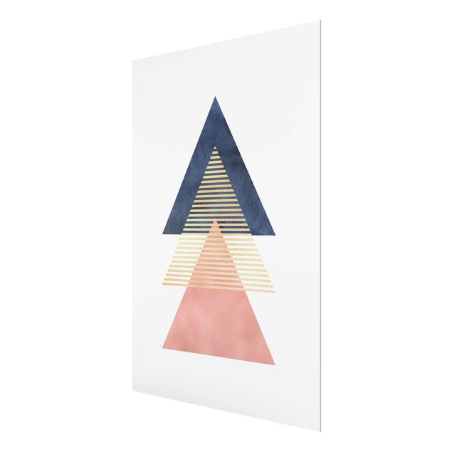 Obrazy nowoczesny Trzy trójkąty