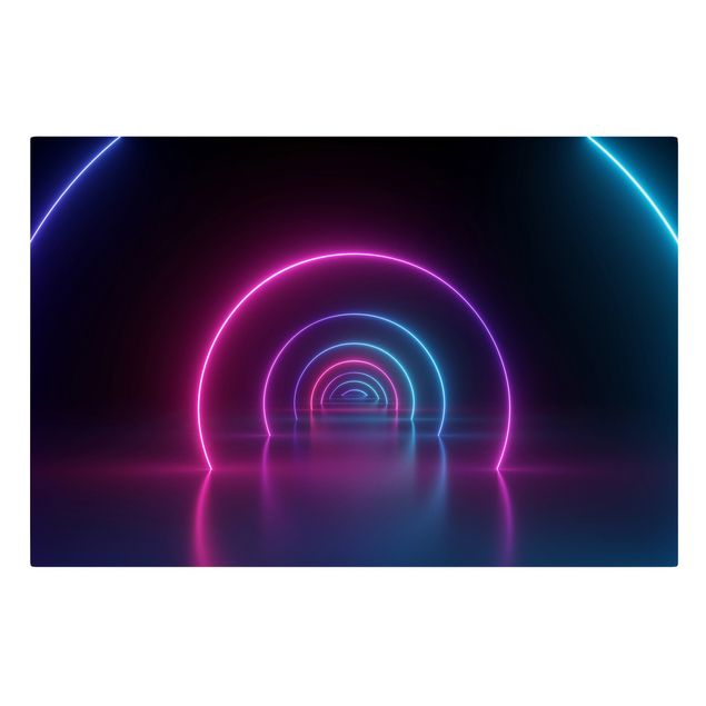 Obrazy Three-Dimensional Neon Arches