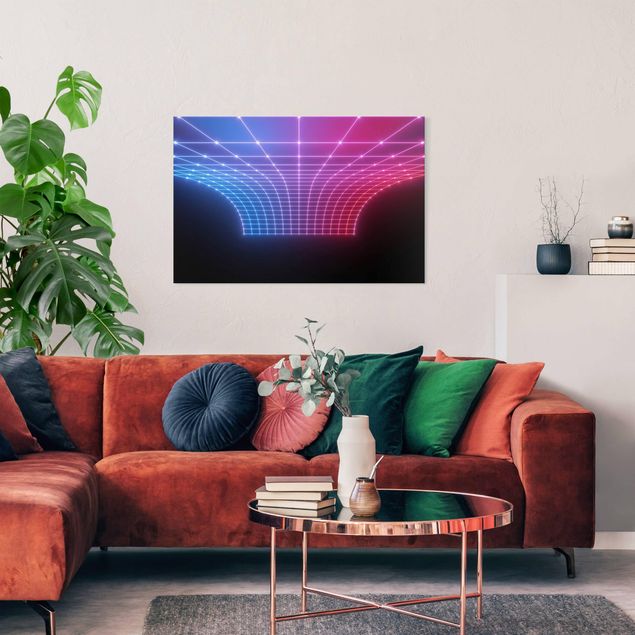 Obrazy nowoczesny Three-Dimensional Neon Light