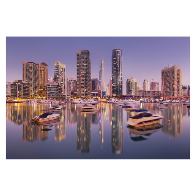 Fototapeta - Dubai Skyline and Marina
