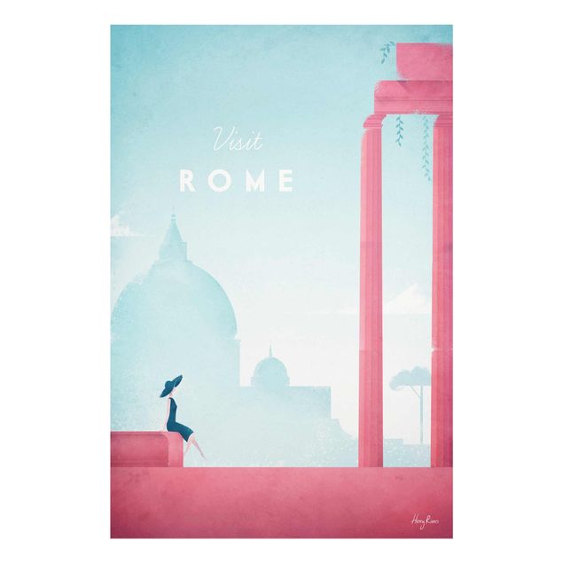 Obrazy Włochy Plakat podróżniczy - Rzym