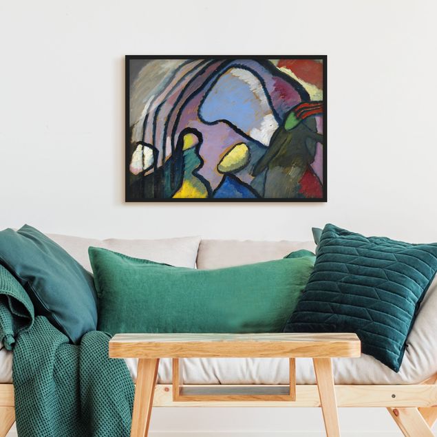 Obrazy w ramie artystyczny Wassily Kandinsky - Improwizacja