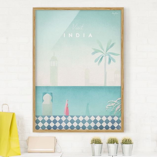 Obrazy Azja Plakat podróżniczy - Indie
