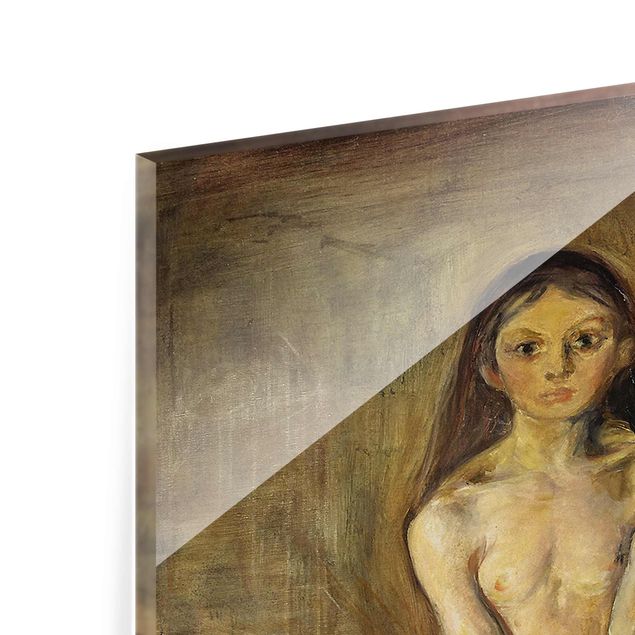 Obrazy na szkle artyści Edvard Munch - dojrzewanie