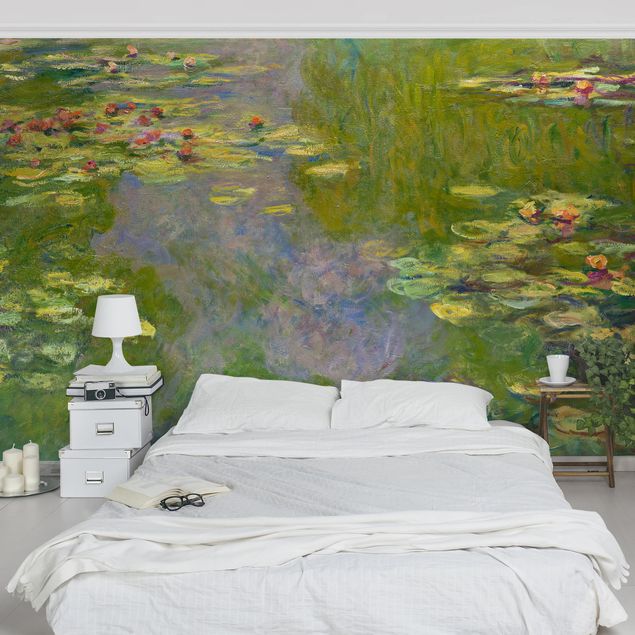 Zielone tapety Claude Monet - Zielone lilie wodne