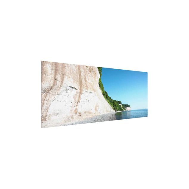 Obrazy na szkle krajobraz Klify kredowe na wyspie Rugii