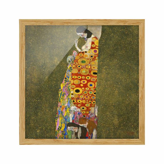 Obrazy w ramie do korytarzu Gustav Klimt - Nadzieja II