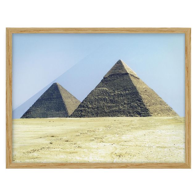 Obrazy w ramie do łazienki Piramidy w Gizie