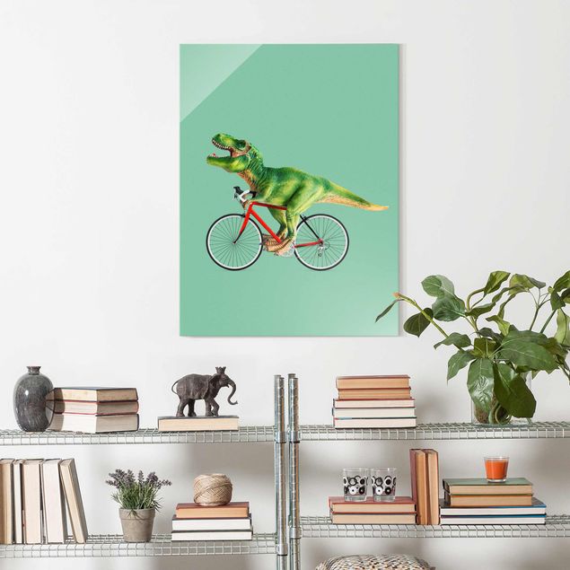 Pokój dziecięcy Dinozaur z rowerem