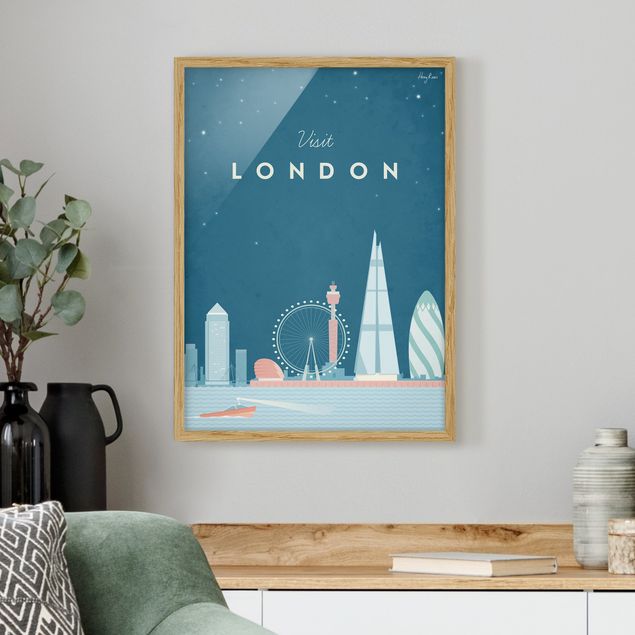 Dekoracja do kuchni Plakat podróżniczy - Londyn