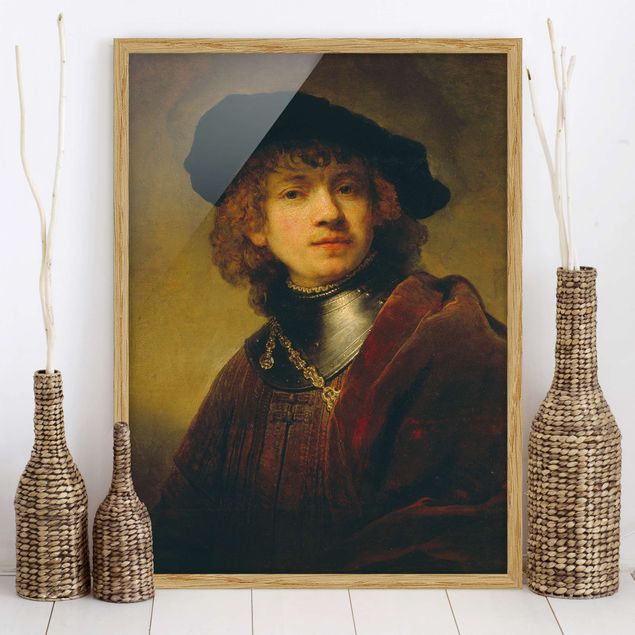 Barok obrazy Rembrandt van Rijn - Autoportret