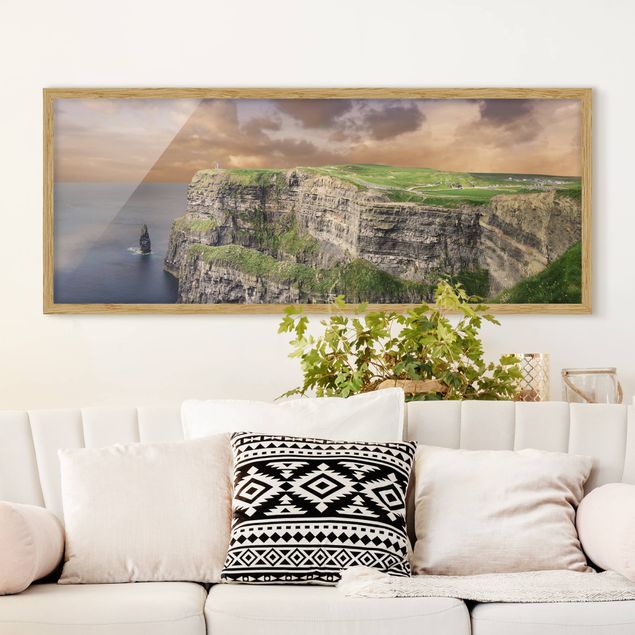 Obrazy w ramie krajobraz Klify Moheru