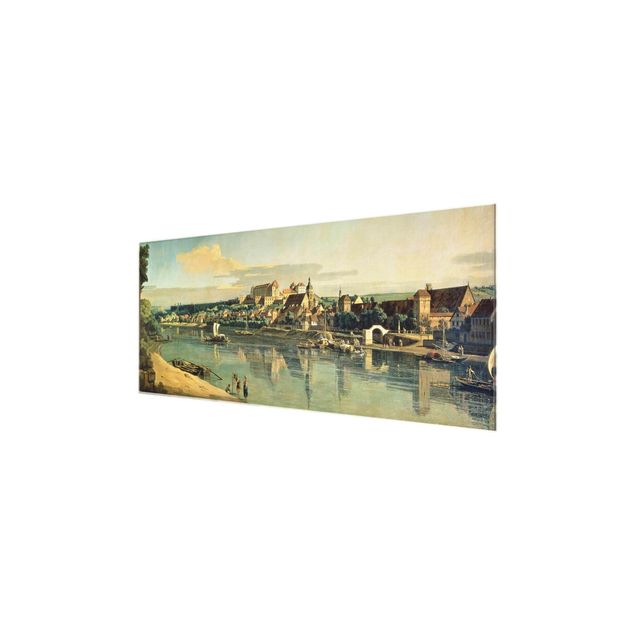 Obrazy na szkle panorama Bernardo Bellotto - Widok na Pirnę