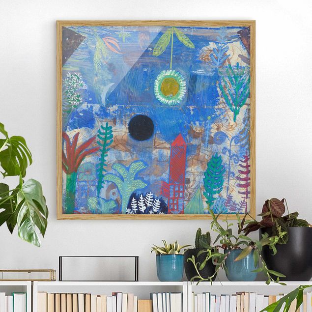 Obrazy w ramie artystyczny Paul Klee - Zatopiony pejzaż