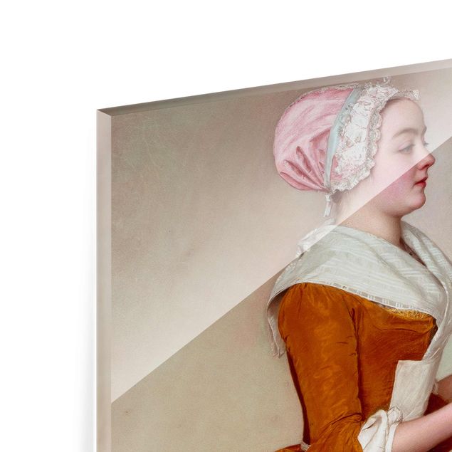 Obrazy nowoczesne Jean Etienne Liotard - Dziewczyna z czekolady